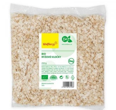 WOLFBERRY Rýžové vločky BIO 250 g, WOLFBERRY, Rýžové, vločky, BIO, 250, g