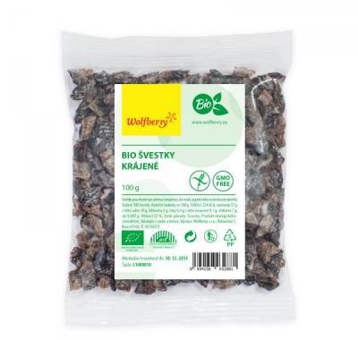 WOLFBERRY Švestky krájené BIO 100 g, WOLFBERRY, Švestky, krájené, BIO, 100, g