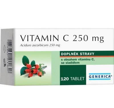 GENERICA Vitamin C 250 mg 120 tablet, GENERICA, Vitamin, C, 250, mg, 120, tablet