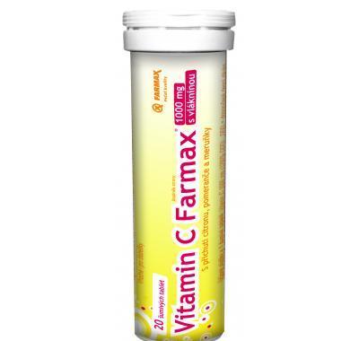 SVUS Vitamin C Farmax 1000 mg 20 šumivých tablet, SVUS, Vitamin, C, Farmax, 1000, mg, 20, šumivých, tablet