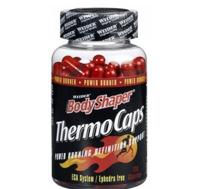 Thermo Caps, termogení spalovač tuku, 120 kapslí, Weider, Thermo, Caps, termogení, spalovač, tuku, 120, kapslí, Weider