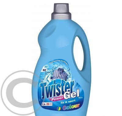 Twister prací gel FIX & SPORT na barevné prádlo 1,5L