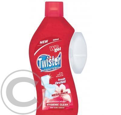 Twister WC gel s košíčkem - Fresh Orchid 500ml, Twister, WC, gel, košíčkem, Fresh, Orchid, 500ml