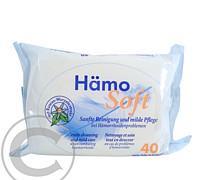 Ubrousky vlhčené Hämo Soft clean wet wipes 40 ks, Ubrousky, vlhčené, Hämo, Soft, clean, wet, wipes, 40, ks