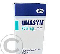 UNASYN  12X375MG Potahované tablety, UNASYN, 12X375MG, Potahované, tablety