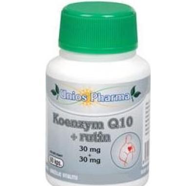 Uniospharma Koenzym Q10 30mg rutin, Uniospharma, Koenzym, Q10, 30mg, rutin