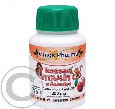 Uniospharma-Vitamin C 250mg s Acerolou tbl.60, Uniospharma-Vitamin, C, 250mg, Acerolou, tbl.60