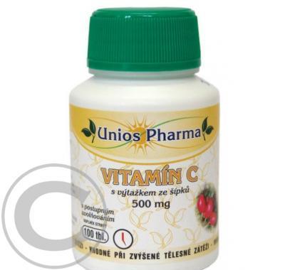 Uniospharma Vitamin C 500 - pomalu se uvolňující 100 tbl., Uniospharma, Vitamin, C, 500, pomalu, se, uvolňující, 100, tbl.