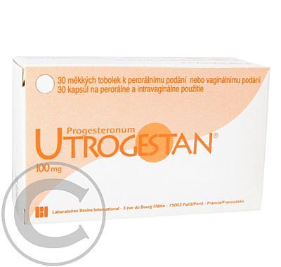 UTROGESTAN  30X100MG Tobolky, UTROGESTAN, 30X100MG, Tobolky