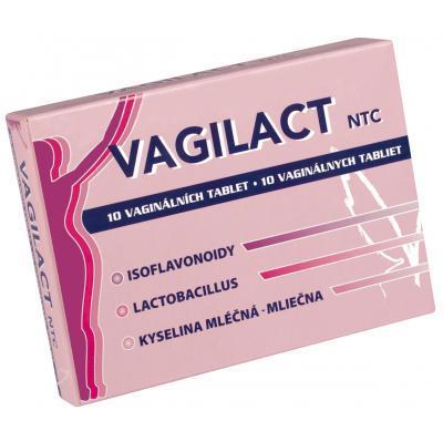 VAGILACT NTC 10 vaginálních tablet, VAGILACT, NTC, 10, vaginálních, tablet