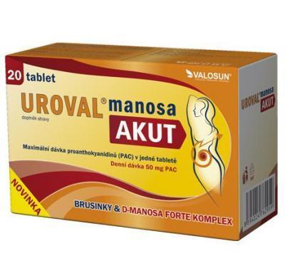 VALOSUN Uroval manosa AKUT 20 tablet, VALOSUN, Uroval, manosa, AKUT, 20, tablet