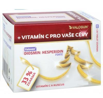 Valoven Diosmin: Hesperidin Forte 60   20 tablet dárkové balení