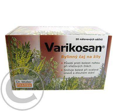 VARIKOSAN bylinný čaj 20x1.5g (Dr.Muller), VARIKOSAN, bylinný, čaj, 20x1.5g, Dr.Muller,