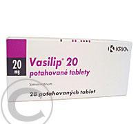 VASILIP 20  28X20 MG Potahované tablety