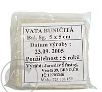 Vata buničitá přířezy 5 x 5 cm 8 g Šťastný, Vata, buničitá, přířezy, 5, x, 5, cm, 8, g, Šťastný