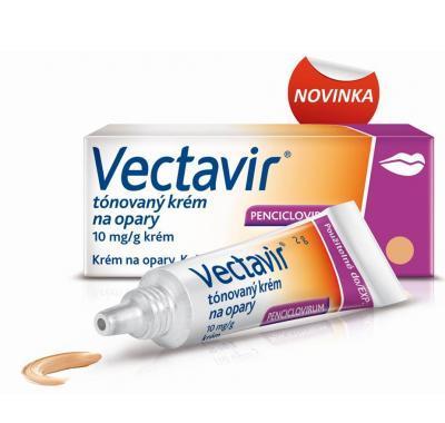 Vectavir tónovaný krém na opary 10 mg/g krém, Vectavir, tónovaný, krém, opary, 10, mg/g, krém