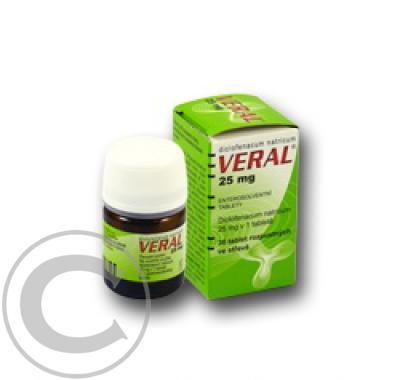 VERAL 25 MG  30X25MG Tablety