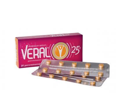 Veral 25 mg por.tbl.ent.30x25 mg