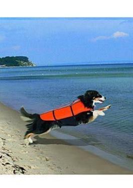 Vesta plavací Dog L 54cm Orange KAR 1ks