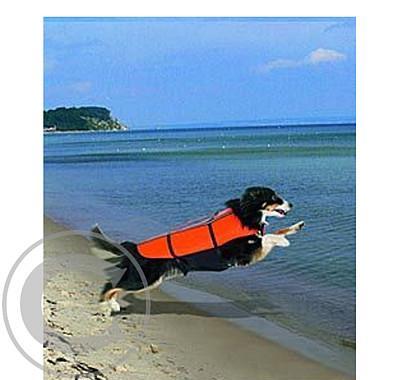 Vesta plavací Dog M 44cm Orange KAR 1ks