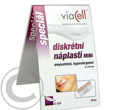 VIACELL C 124 Náplast diskrétní MINI 9x38mm 10ks