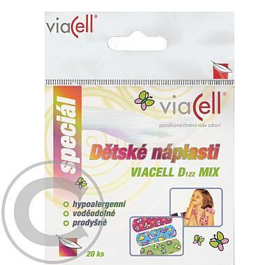 VIACELL D122MIX Dětské náplasti 20 ks limitovaná edice