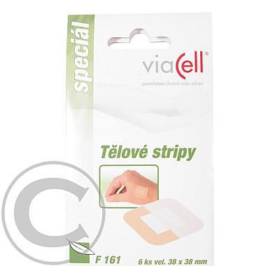 VIACELL F161 Tělové stripy velikost 38x38mm 6ks