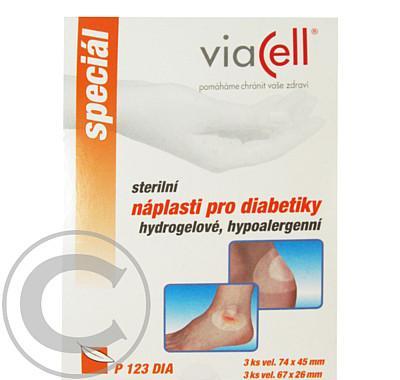 VIACELL náplasti pro diabetiky 6ks, VIACELL, náplasti, diabetiky, 6ks