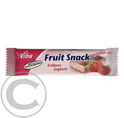 VIBA ovocná tyčinka čoko Jahody jogurt 25g, VIBA, ovocná, tyčinka, čoko, Jahody, jogurt, 25g