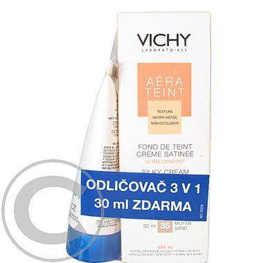 VICHY Aéra Teint krémový 35 SPF 14   odličovač 3v1 30 ml ZDARMA