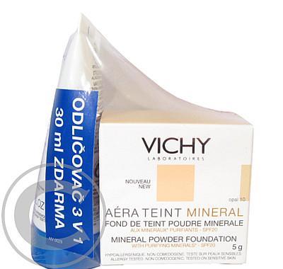 VICHY Aéra Teint Minerální pudrový make-up odstín No. Opal 10 SPF20   odličovač 3v1 ZDARMA