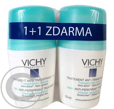 Vichy Antiperspirant Traitment 48H roll-on 30 ml 1 1 ZDARMA, Vichy, Antiperspirant, Traitment, 48H, roll-on, 30, ml, 1, 1, ZDARMA
