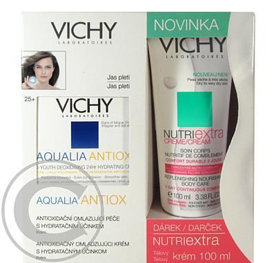 Vichy Aqualia antiox krém 50ml   DÁREK Nutriextra tělový krém 100ml ZDARMA