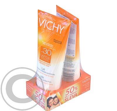 VICHY Capital Soleil Ochranné mléko na obličej a tělo pro dospělé i děti SPF30 2x300 ml, VICHY, Capital, Soleil, Ochranné, mléko, obličej, tělo, dospělé, i, děti, SPF30, 2x300, ml