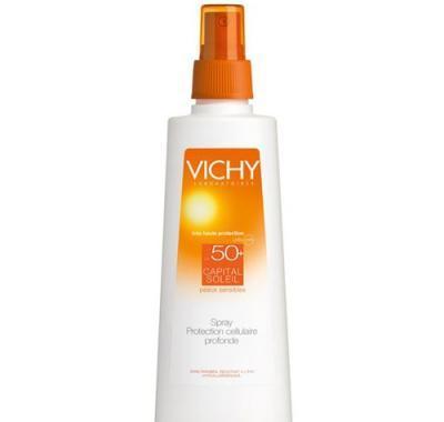 VICHY Capital Soleil - SPF 50 sprej na tělo 200ml, VICHY, Capital, Soleil, SPF, 50, sprej, tělo, 200ml