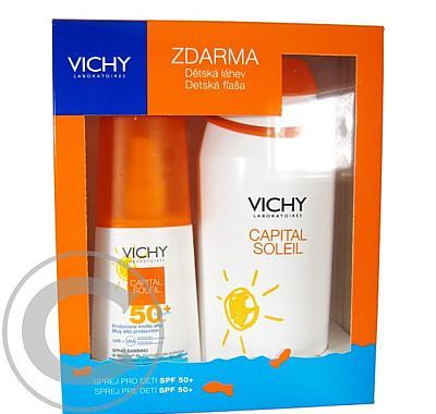 VICHY Capital Soleil Sprej pro děti OF50 125ml   dětská láhev ZDARMA, VICHY, Capital, Soleil, Sprej, děti, OF50, 125ml, , dětská, láhev, ZDARMA