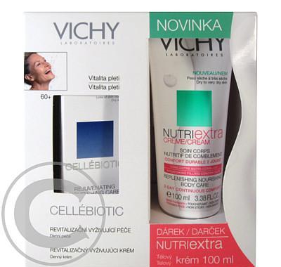 VICHY Cellebiotic denní krém 50ml   Dárek Nutriextra tělový krém 100ml