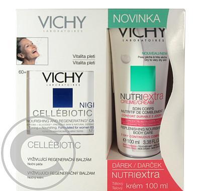 VICHY Cellebiotic noční krém 50ml   DÁREK Nutriextra tělový krém 100ml ZDARMA, VICHY, Cellebiotic, noční, krém, 50ml, , DÁREK, Nutriextra, tělový, krém, 100ml, ZDARMA