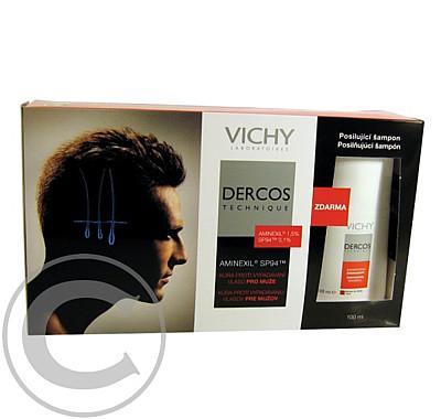 VICHY Dercos Aminexil SP 94 - kúra proti vypadávání vlasů - muži 12 x 6 ml   Posilující šampon 100ml ZDARMA