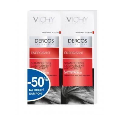 VICHY Dercos Energisant 0113 DUO 2 x 200 ml, VICHY, Dercos, Energisant, 0113, DUO, 2, x, 200, ml