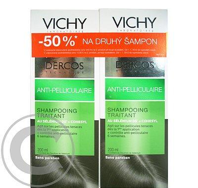 Vichy dercos šampon proti lupům suché vlasy duo 200ml   200ml