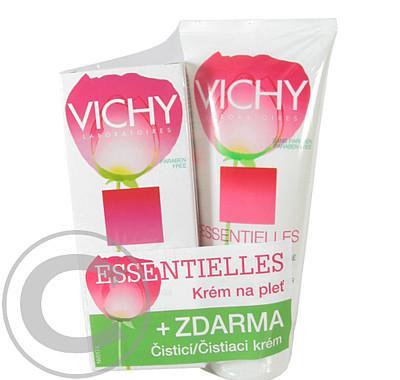 Vichy ESSENTIELLES krém na suchou pleť 50ml   čisticí pěnový krém 100 ml ZDARMA, Vichy, ESSENTIELLES, krém, suchou, pleť, 50ml, , čisticí, pěnový, krém, 100, ml, ZDARMA