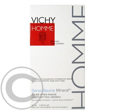 VICHY HOMME Sensi-Baume Ca 75ml  - balzám po holení na citlivou pleť, VICHY, HOMME, Sensi-Baume, Ca, 75ml, balzám, po, holení, citlivou, pleť