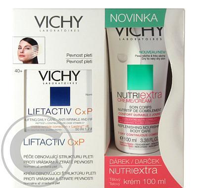 VICHY Liftactiv CxP proti vráskám a ztrátě pevnosti pro normální a smíšenou pleť 50ml   DÁREK Nutriextra tělový krém 100ml ZDARMA, VICHY, Liftactiv, CxP, proti, vráskám, ztrátě, pevnosti, normální, smíšenou, pleť, 50ml, , DÁREK, Nutriextra, tělový, krém, 100ml, ZDARMA