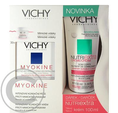 VICHY Myokine proti mimickým vráskám 50ml pro normální a smíšenou pleť od 30 let   DÁREK Nutriextra tělový krém 100ml ZDARMA