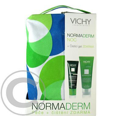 Vichy Normaderm noc 50 ml   hloubkový čisticí gel 100ml ZDARMA   taštička