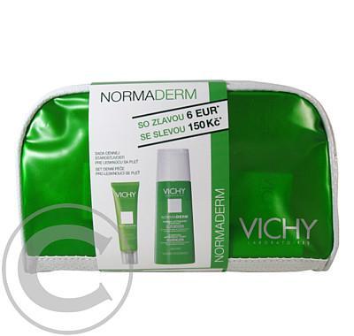 Vichy Normaderm sada denní péče pro lesklou pleť - taštička, Vichy, Normaderm, sada, denní, péče, lesklou, pleť, taštička