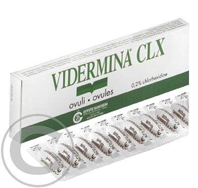 Vidermina CLX 0.2% vaginální čípky 10ks á 3g, Vidermina, CLX, 0.2%, vaginální, čípky, 10ks, á, 3g