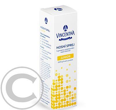 VINCENTKA nosní sprej JUNIOR 25 ml  : VÝPRODEJ exp. 2016-03-31, VINCENTKA, nosní, sprej, JUNIOR, 25, ml, :, VÝPRODEJ, exp., 2016-03-31