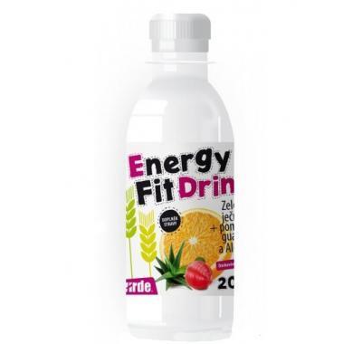 VIRDE Energy Fit Drink - zelený ječmen   pomeranč   aloe vera   guarana, VIRDE, Energy, Fit, Drink, zelený, ječmen, , pomeranč, , aloe, vera, , guarana